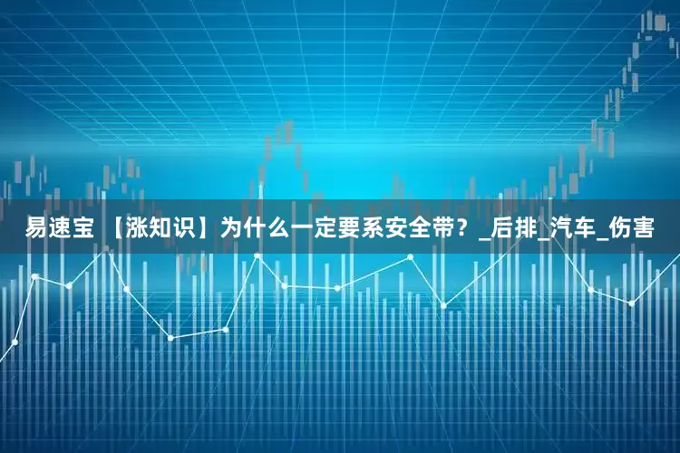 易速宝 【涨知识】为什么一定要系安全带？_后排_汽车_伤害