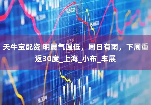 天牛宝配资 明晨气温低，周日有雨，下周重返30度_上海_小布_车展