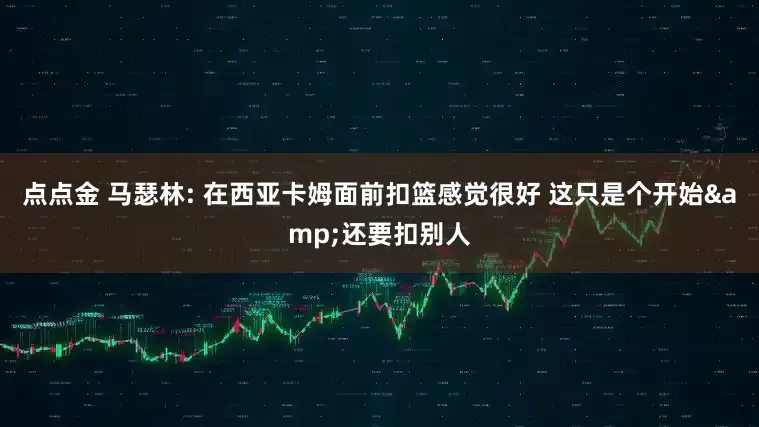 点点金 马瑟林: 在西亚卡姆面前扣篮感觉很好 这只是个开始&还要扣别人